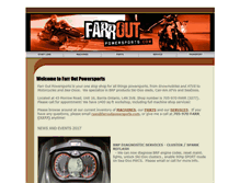Tablet Screenshot of farroutpowersports.com